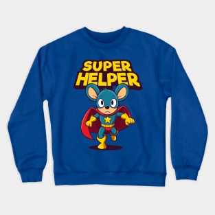 Mom and Dad's Super Helper Crewneck Sweatshirt